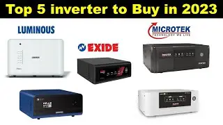 Top 5 Best Efficient Inverter for Home in 2023 || Best Inverter in India 