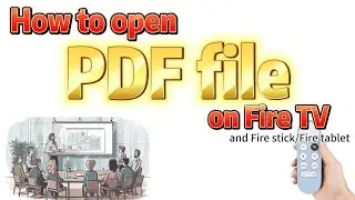 PDF reader app for FireTV & Fire stick, PDF viewer for smart TV