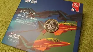 2018 RAF 100TH CENTENARY BADGE £2 COIN | REVIEW