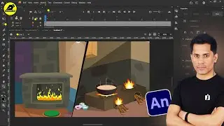 Adobe Animate Course Online | Fire Effect Animation | 2D Animation Software| 