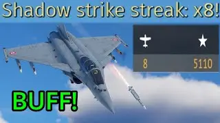 8 Kills In The New BUFFED Rafale In War Thunder