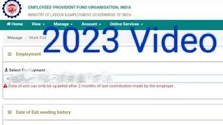 How To Date Of Exit Can Only Be Updated After 2 Months Of Last Contribution:-2023