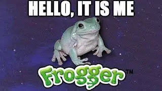Frogger has a traumatic episode