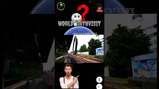 Crazy Train on Google Earth and Google Maps 🌎 