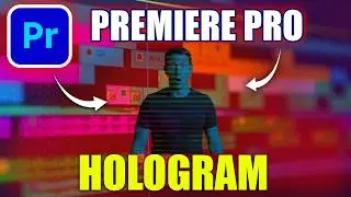 How to Create HOLOGRAM Effect like Star Wars in Premiere Pro Step by Step