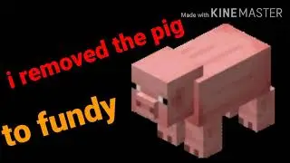 I removed the pig in mcpe - to fundy