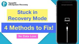 iPhone Stuck in Recovery Mode? 4 Methods to Fix in 2026