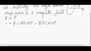 CBSE Class XII - Physics / Electromagnetic Induction/AC Generator-Problem/01