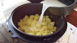 ТУШЕНАЯ СВИНИНА С ОВОЩАМИ И СМЕТАНОЙ