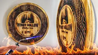 Burning Your Engravings Looks AWESOME - Custom DIY Signage