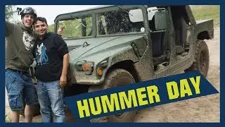 Heute fahren wir mit den Hummer H1 ( Military / Militär HUMVEE )