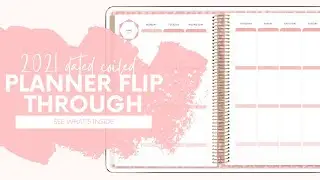 2021 Be Wild Dated Planner (Coiled) Flip-Through - Take a Peek Inside!