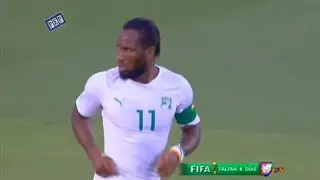 Drogba’s Last Goal and Assit For Côte d’Ivoire