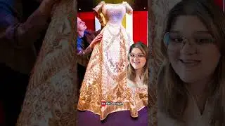 Secrets in QEII’s coronation gown embroidery?? 🧵 