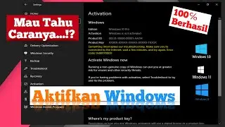 cara mengatasi aktivasi windows 7,8,10, 11 secara permanen dan legal tanpa software