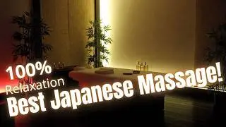 ASMR Japanese Massage Peaceful Time | Japanese Oil Massage Calm and Smooth Rhythm