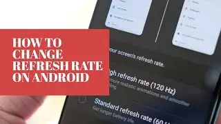 How to change resolution & refresh rate in android smartphone..?? || latest technology