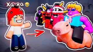 😱I BECAME A MISSING DINO CHILD AND TROLL MY FRIENDS IN 99 NIGHTS IN THE FOREST!