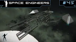Designing The New Capital Ship! (Part 8) - Space Engineers LP - E45