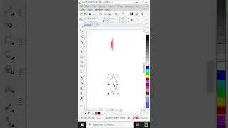 Flower design in CorelDRAW #shorts
