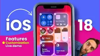 The Best Features of iOS 18 Demonstrated - iOS 18 New Features & iPhone Customization
