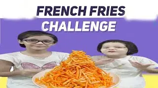CHEESE CHILLI FRENCH FRIES EATING CHALLENGE Spicy French Fries Eating Competition