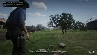 Red Dead Redemption 2: Dueling and Killing a Stranger (Free Roam #3)
