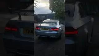 E92 M3 CRAZY EXHAUST!!!
