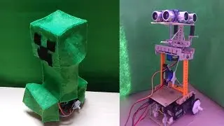 クリーパーのロボットを作ってみた