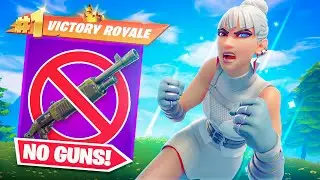 Winning with NO GUNS in OG Fortnite