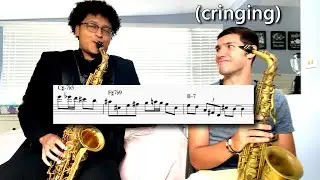 Classical Saxophone Snob Attempts Jazz Saxophone