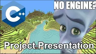 Minecraft Clone in C++ with no engine - project presentation