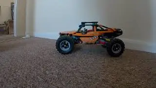 LEGO jumpy greyhound slow motion