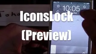 IconsLock (Preview) bouton power, respring, safe mode, reboot directement sur son lockscreen IOS