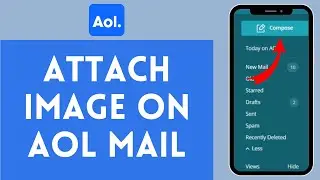 How to Attach Image on AOL Mail (2024) | AOL Mail Tutorial