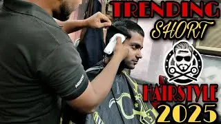 TRENDING SHORT HAIRSTYLE 2025 FOR BOYS / MEN | HAIR TRANSFORMATION | TREND 2025 | VIKRAM JEET S