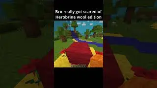 Minecraft Herobrine Wool Edition
