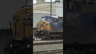 Rare CSX Dash 9 Locomotive | #Shorts