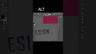разрезанный текст в Illustrator slice text 