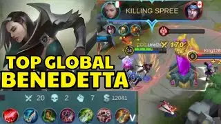 Top Global Benedetta Best Build Gameplay