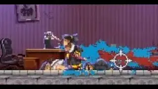 Katana Zero - Petting the Cat Speedrun in 26.08s [PB]