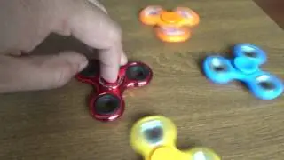 MY COLLECTION OF SPINNERS!