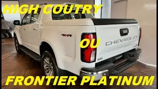 CHEVROLET S10 HIGH COUTRY 2025 OU NISSAN FRONTIER PLATINUM 2025