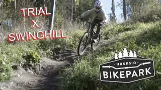 Downhill on TRIALS Bike