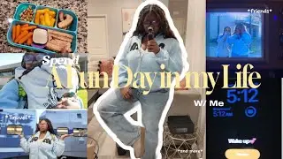 Spend a Fun Day in my Life w/ me! | Travel, Friend, Grwm, & More!|| (I went to my old high school) 