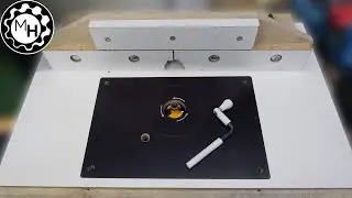 Homemade Router Table Insert Plate