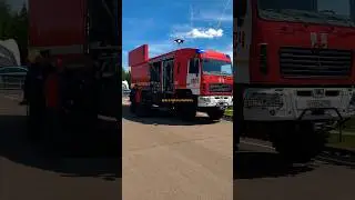 Big fire truck & fire robot