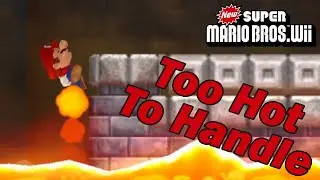 He took a foot in the mouth - New Super Mario Bros. Wii