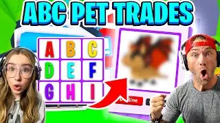 Trading Pets In Alphabetical Order! ABC Challenge! *Shocking* Roblox Adopt Me!