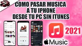 CÓMO PASAR MÚSICA DESDE TU COMPUTADORA A TU IPHONE SIN ITUNES |MUY FÁCIL 2021|